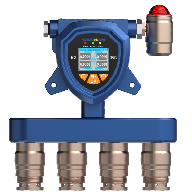 固定式隔爆型正辛烷多合一气体报警器